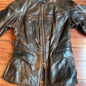 Harley Davidson genuine leather women’s riding jacket